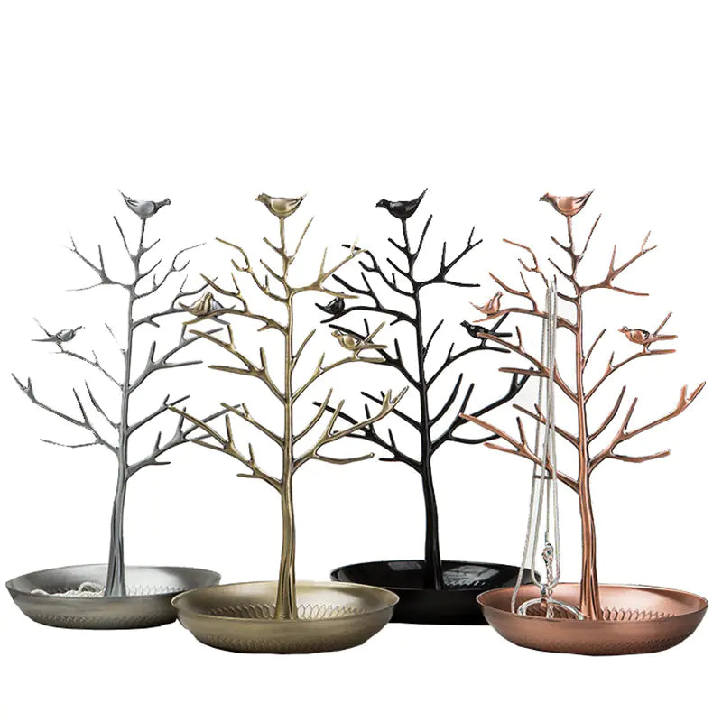 Creative Metal Jewelry Tree Stand