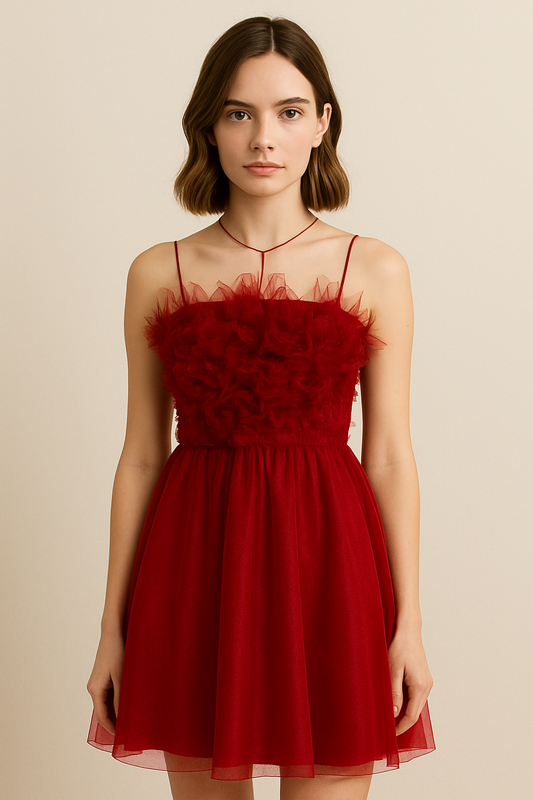 Women's Clothing Backless Tube Top Dress