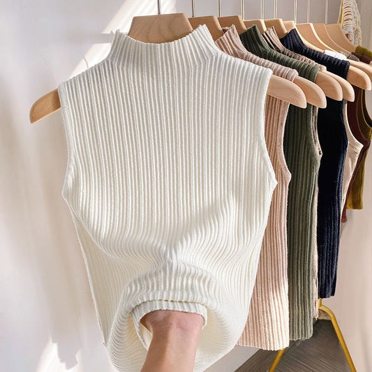 Sleeveless Knit Top – Casual Chic
