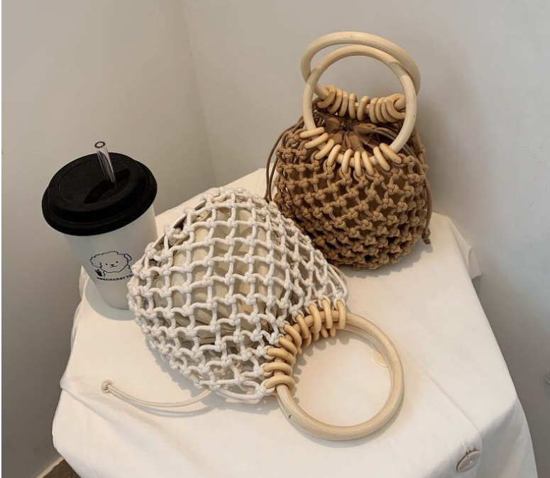 Soft Cotton Bow Bag – Elegant and Timeless Design