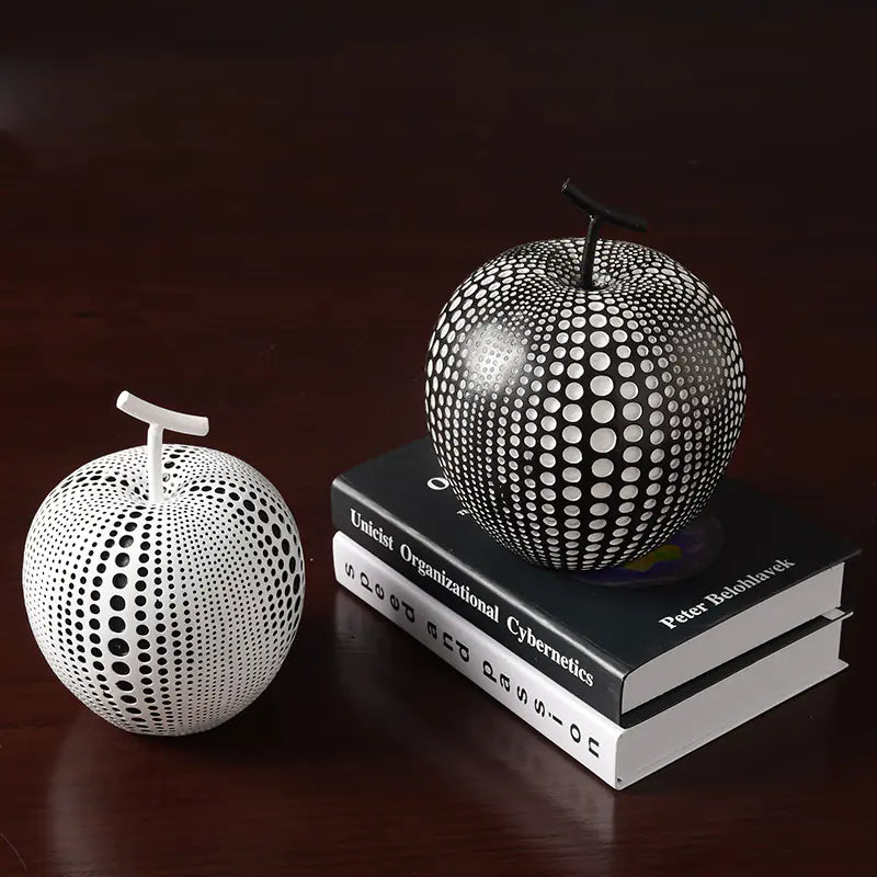 Modern Nordic Ceramic Apple Decor