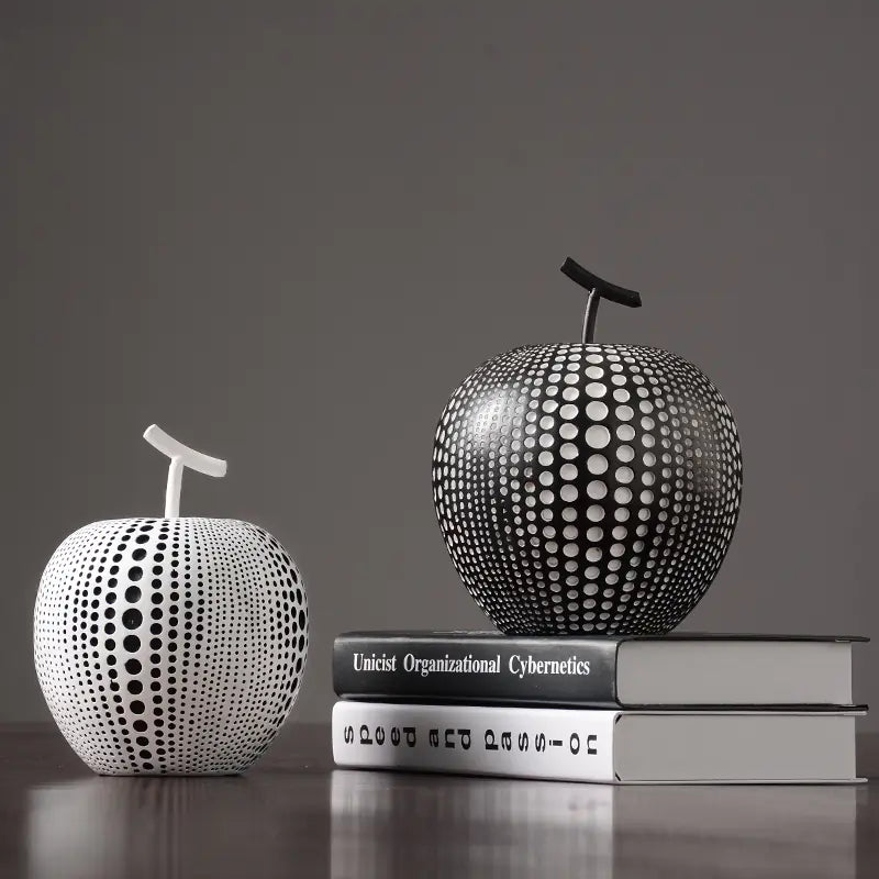Modern Nordic Ceramic Apple Decor
