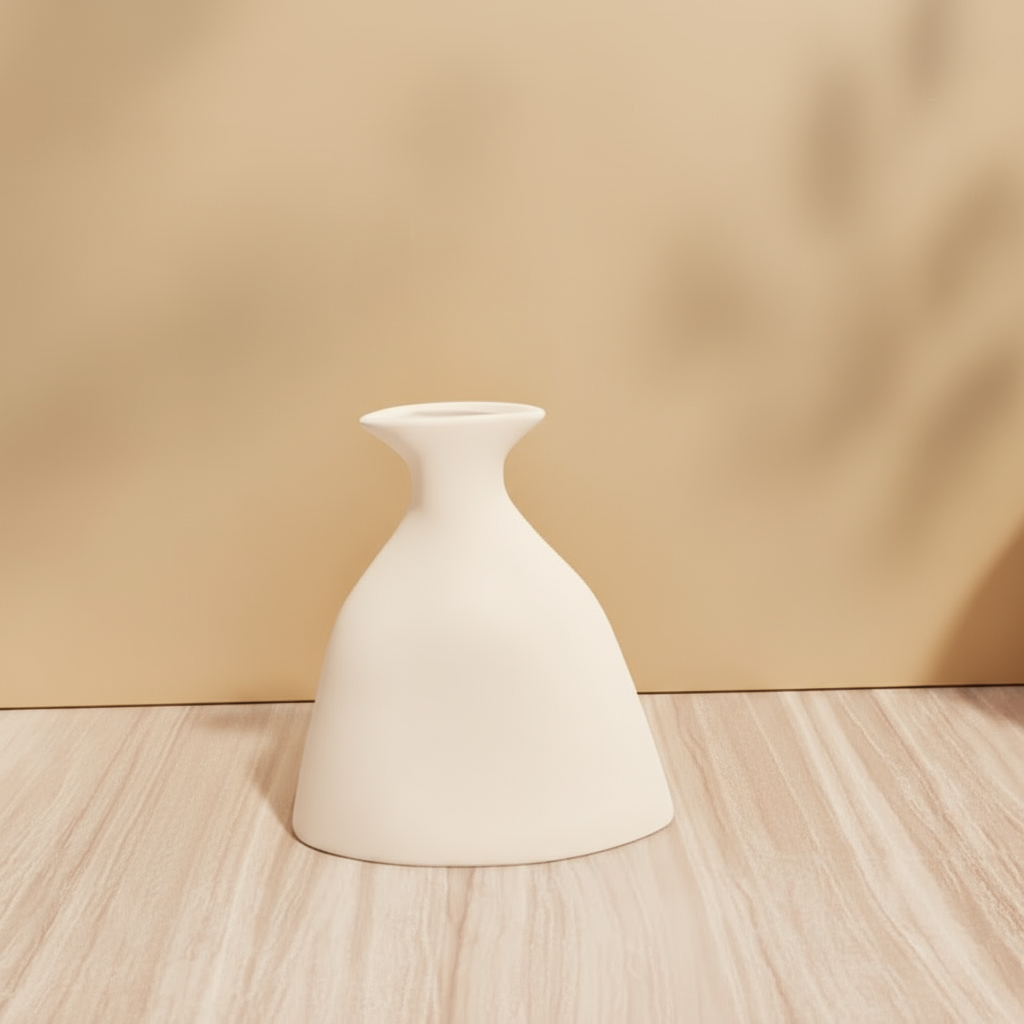 Minimalist Ceramic Vase Set – Modern Nordic Home Decor