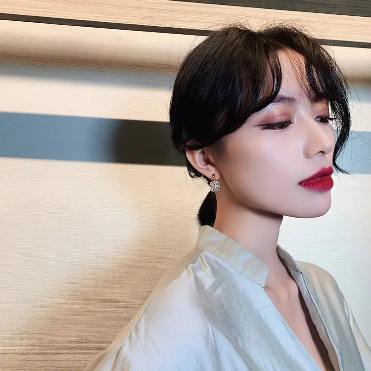 Aurora Shine Stud Earrings