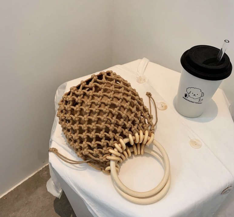 Soft Cotton Bow Bag – Elegant and Timeless Design