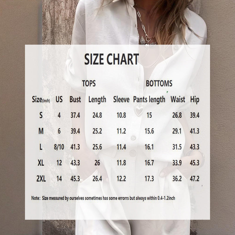 Minimalist Textured 2-Piece Set – Button Shirt & Pocket Shorts