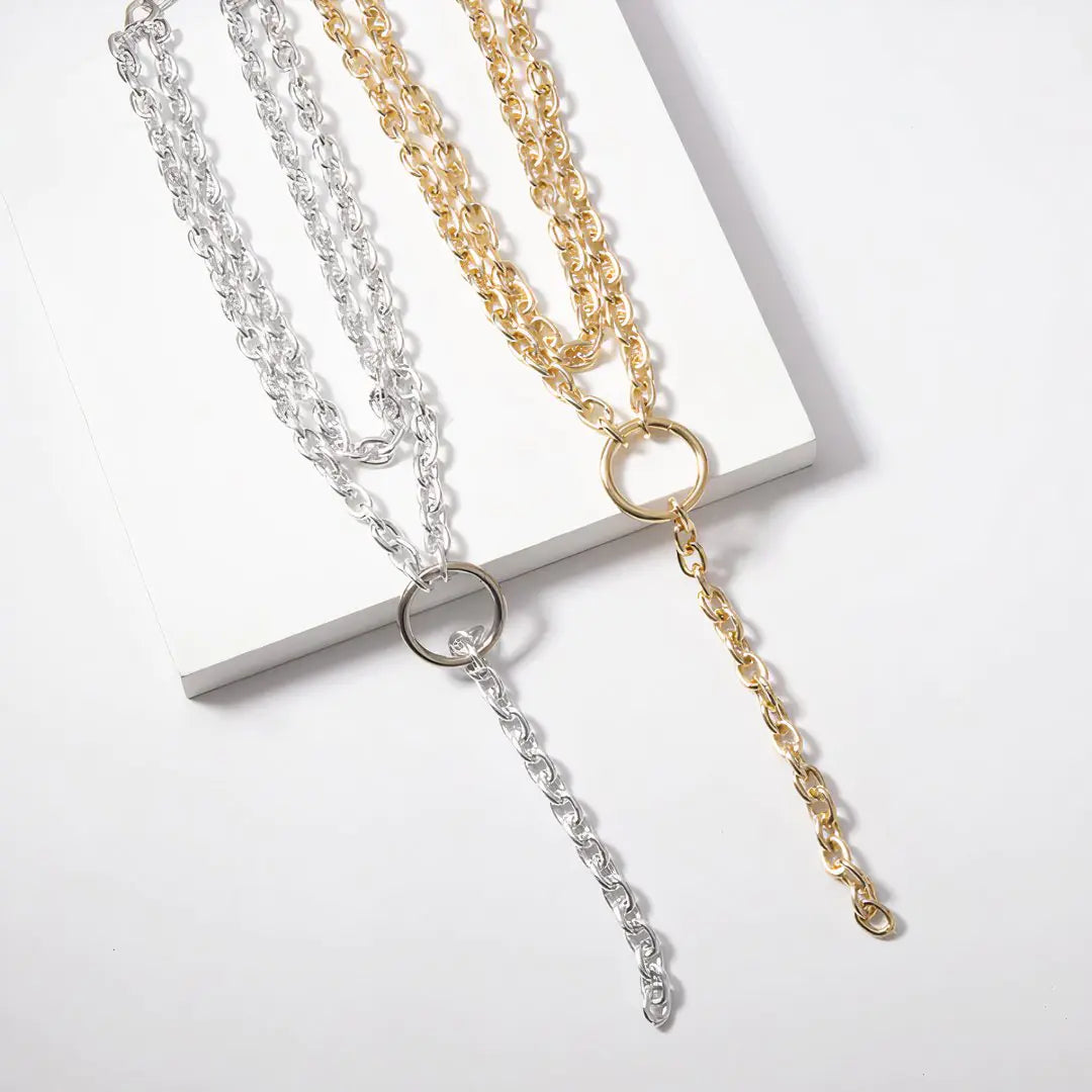Chic Chain Lariat