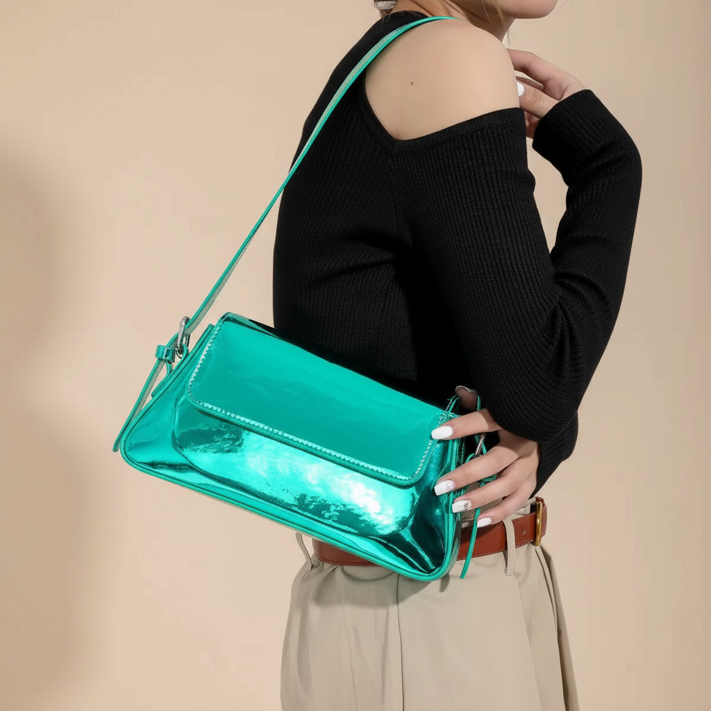 Lume Gloss Shoulder Bag