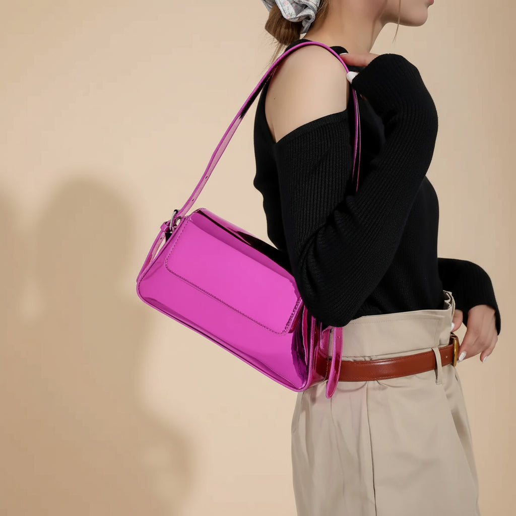 Lume Gloss Shoulder Bag