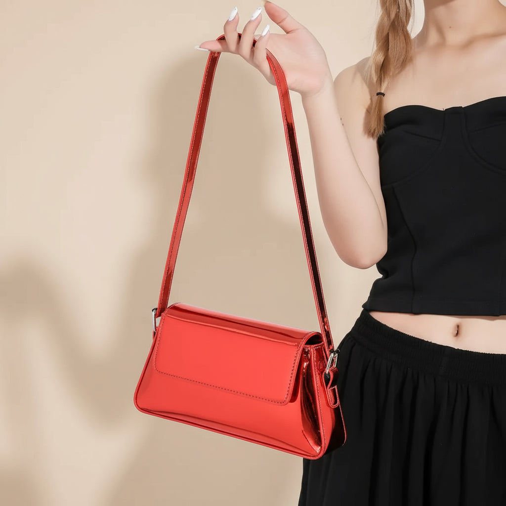 Lume Gloss Shoulder Bag